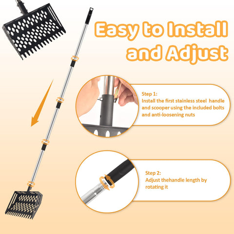 Vorhomness-multi-purpose-tool-cleaning-coops-and-gardens for versatile use.