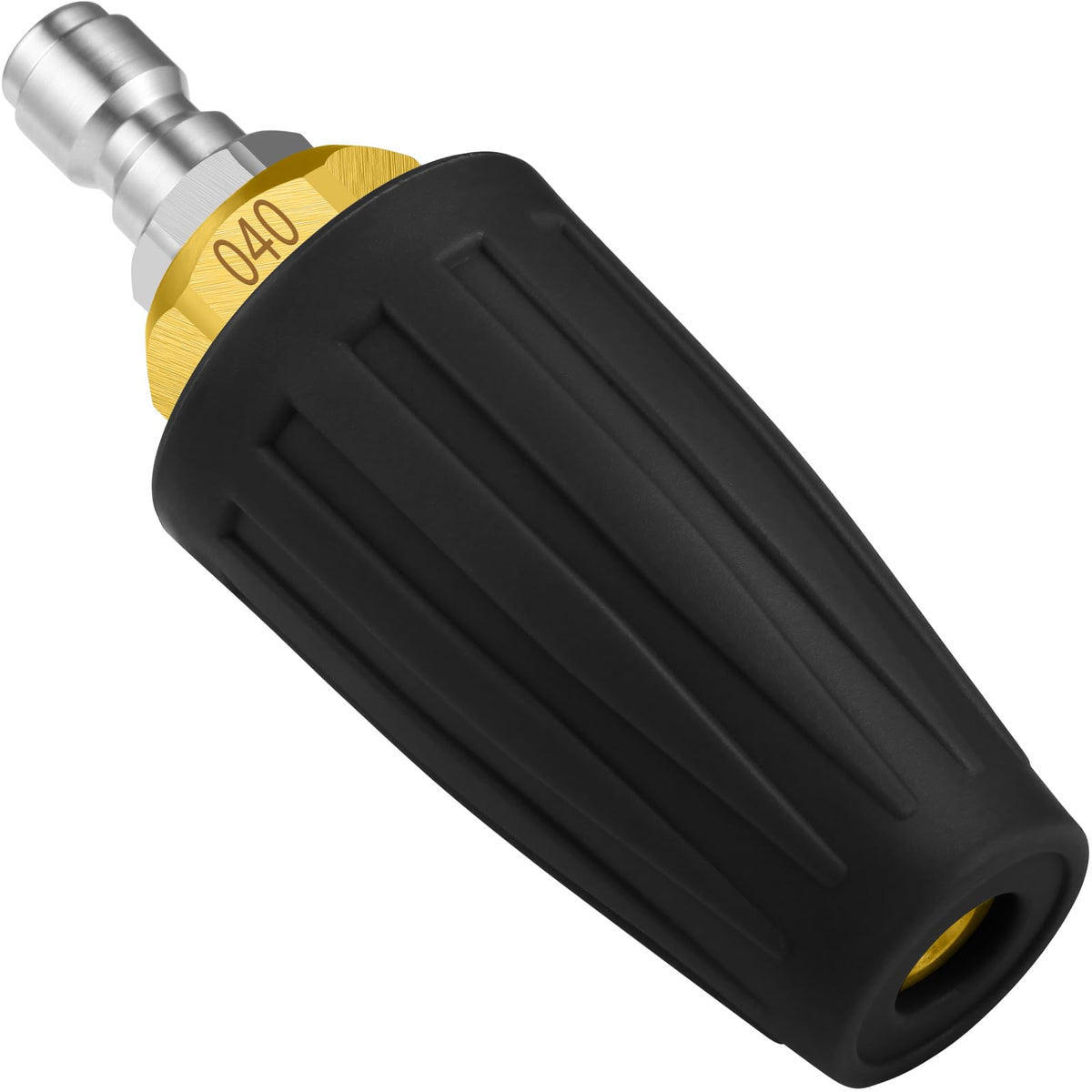 VORIGY turbo nozzle with rotating stream for thorough brick cleaning