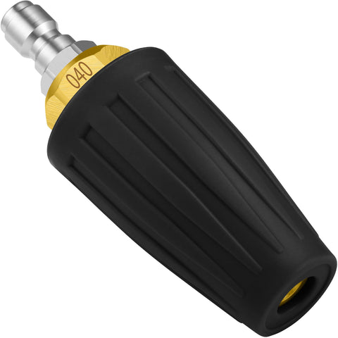 VORIGY turbo nozzle with rotating stream for thorough brick cleaning