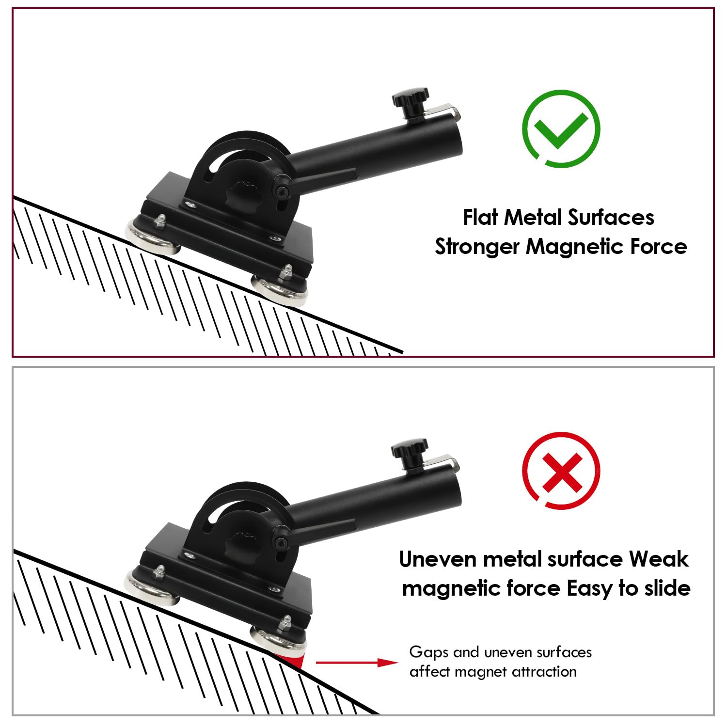 Vornalex weather ready flag pole mount on an outdoor RV