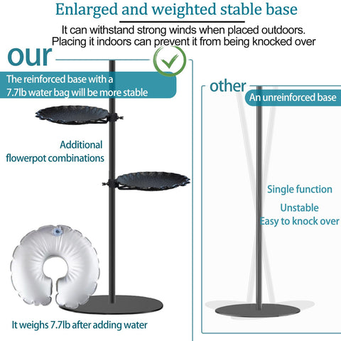 Vorriop stable base with water bag gift aids wind resistance