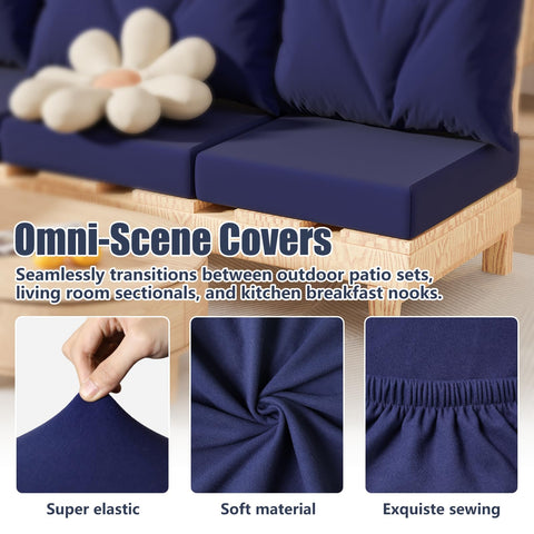 Vorshape back-elastic straps securing cushion cover during use.