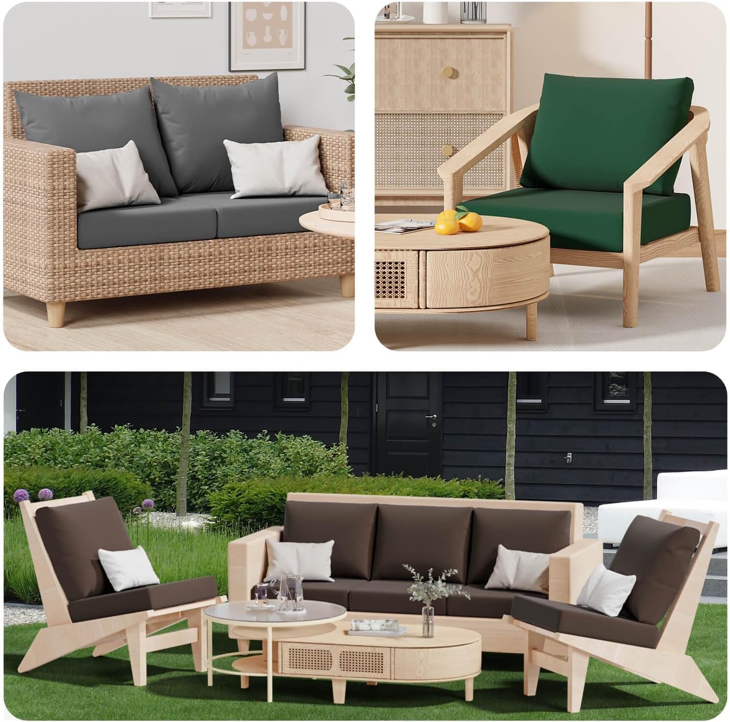 Vorshape four-piece set ideal for patio and porch.
