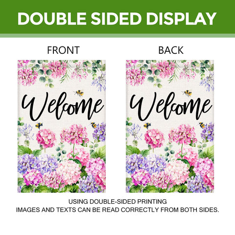 Vorupel double-sided flag showcases vibrant colors from both sides.