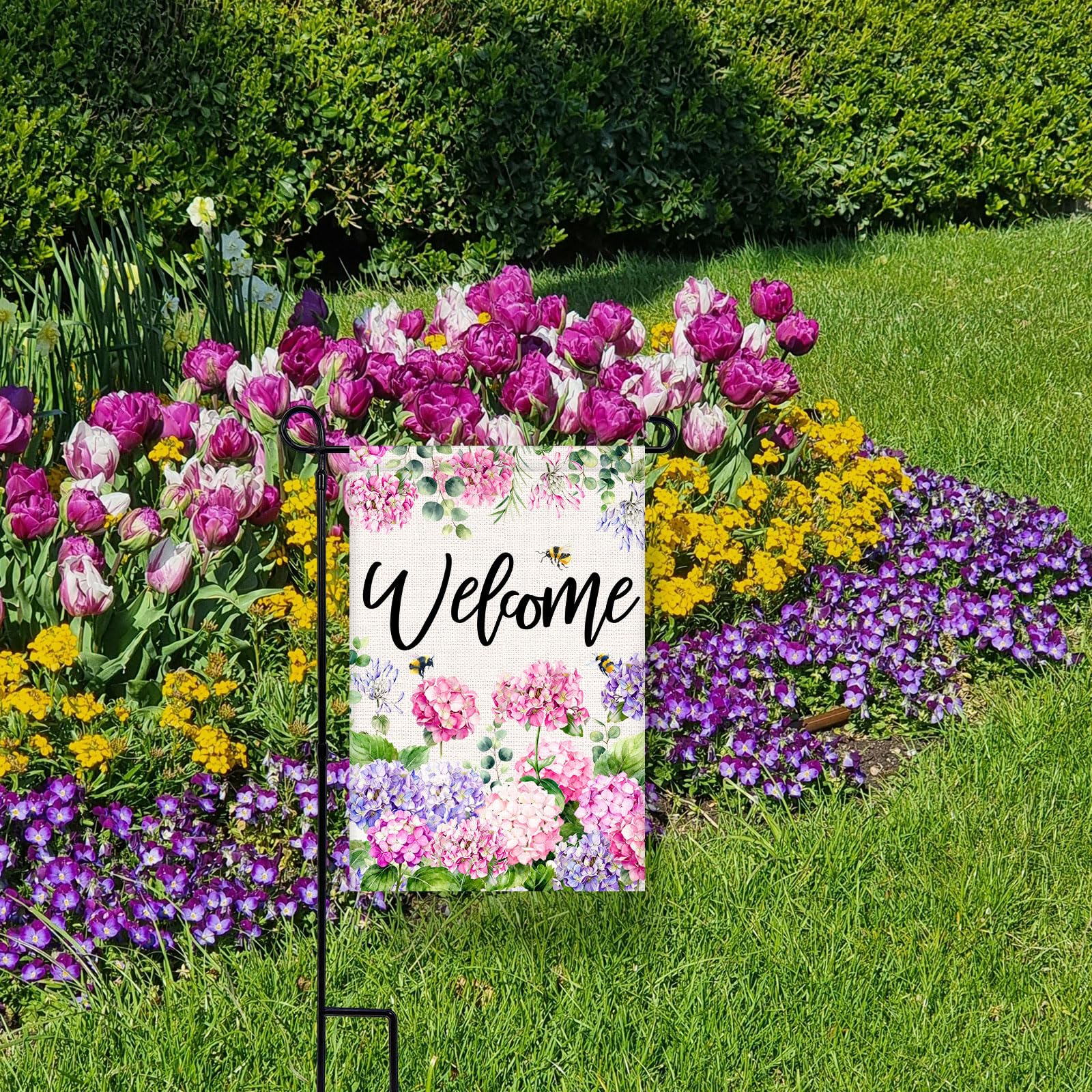 Vorupel outdoor flag ideal for decks and lawns.