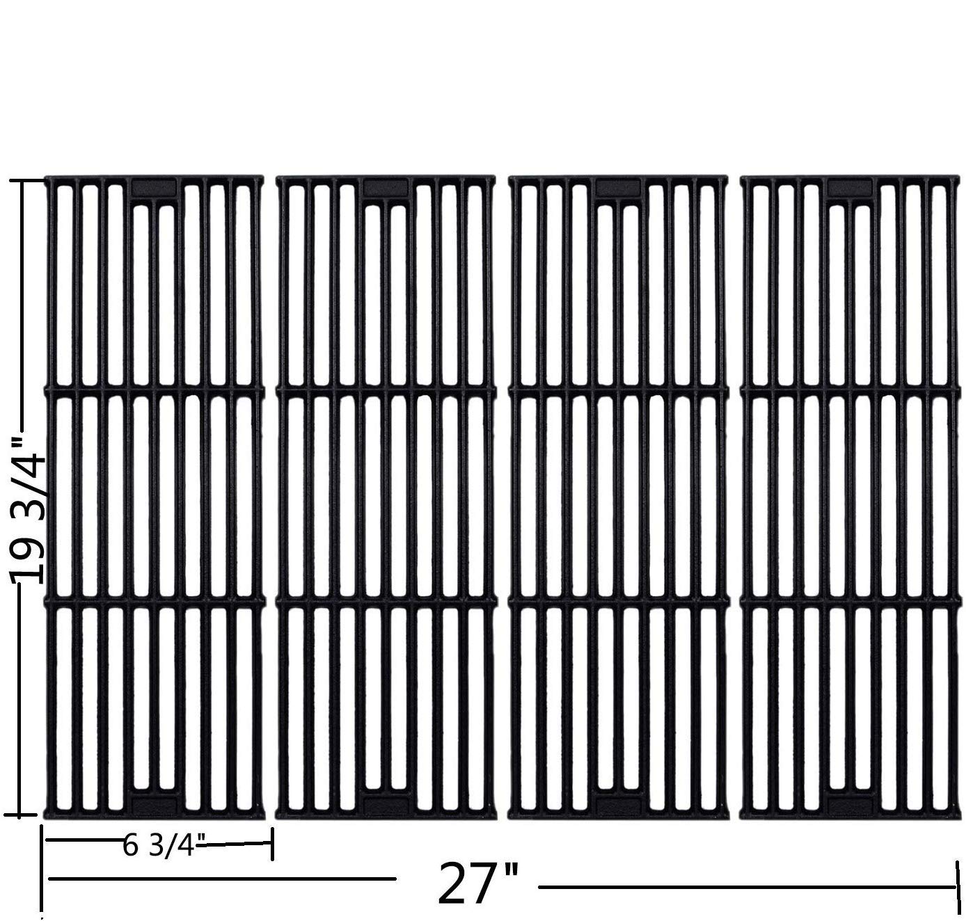 Votenli C6505A cast iron grid on Char-Griller 2123 for reliable heat.