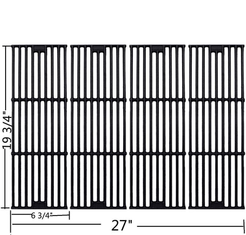 Votenli C6505A cast iron grid on Char-Griller 2123 for reliable heat.