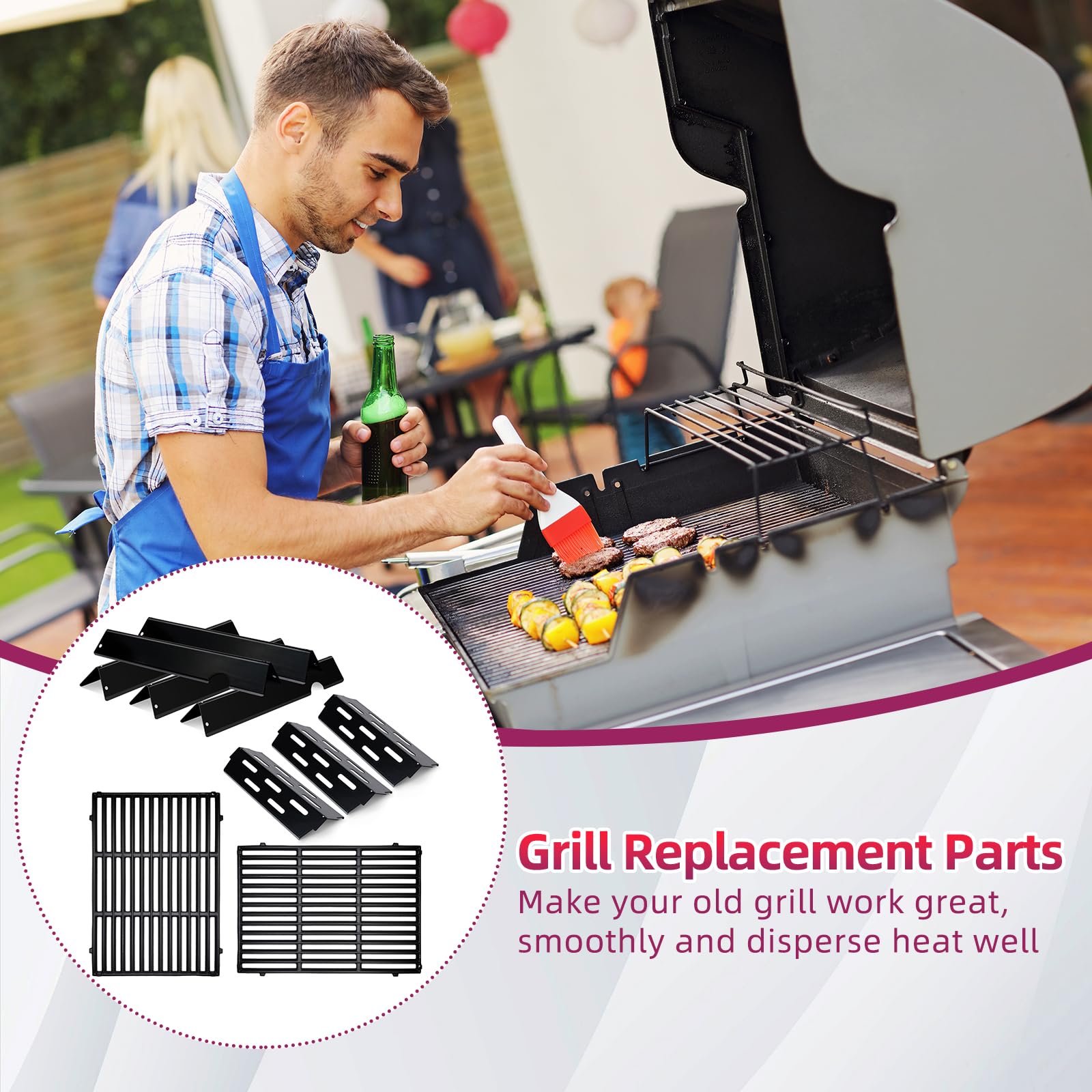 Votenli complete kit delivers convenient replacement for older Weber Genesis II grills.