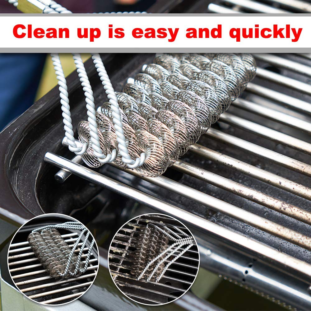 Votenli S6505A stainless steel grid material, easy to clean and re-use after grilling sessions.