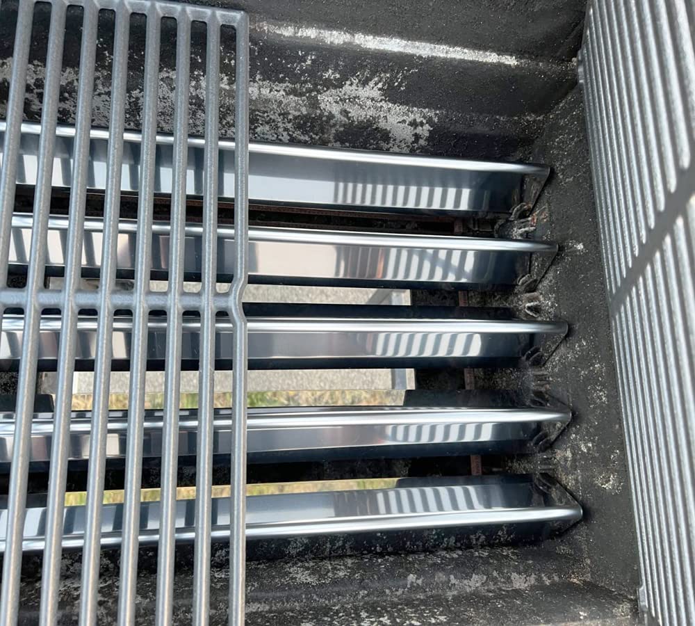 Close-up of Votenli S753F bars showing durable stainless steel and seamless fit