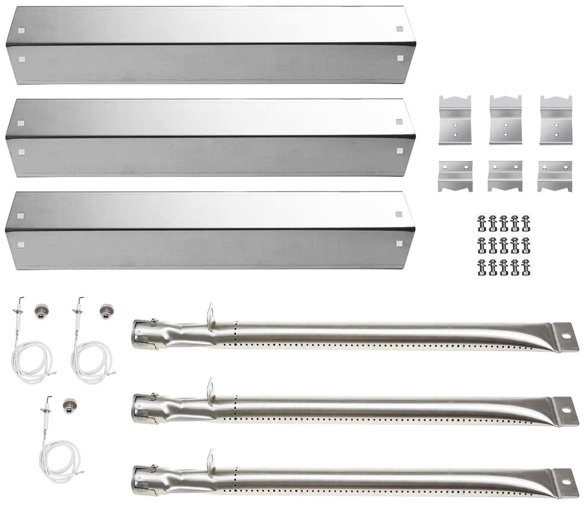 Votenli S9505A burner assembly shown for Char Griller grills, ready for quick replacement.