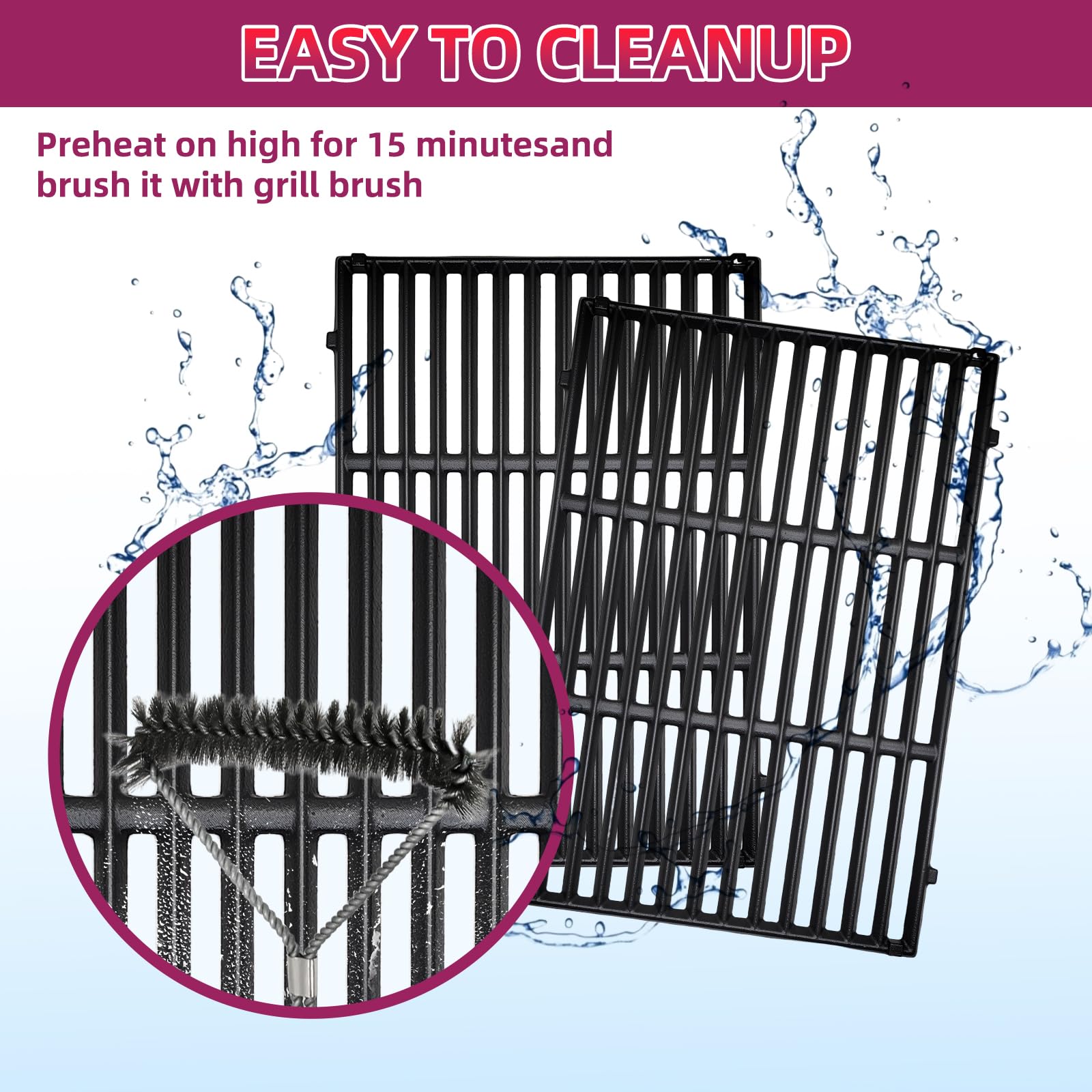 Votenli Weber Genesis II parts kit simplifies grill restoration.