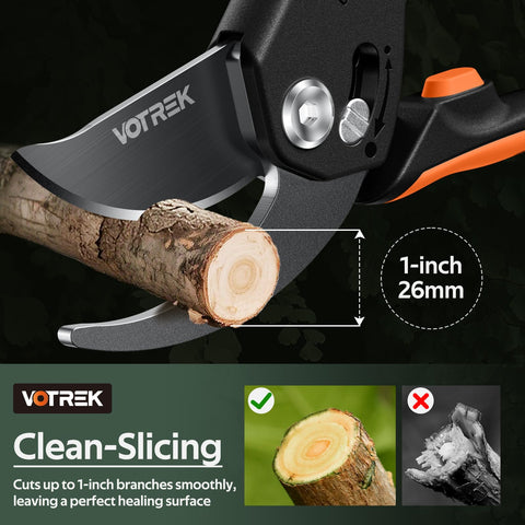 VOTREK bonsai shears offering precise cuts for delicate trimming.