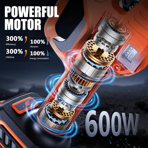 VOTREK dual-battery system enables uninterrupted pruning sessions