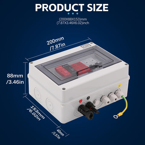 Suitable for on-grid and off-grid solar applications