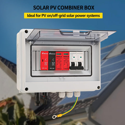 Weatherproof enclosure with transparent cover for easy monitoring