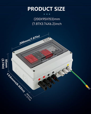 VOU wiring assembly view shows plug-and-play connections