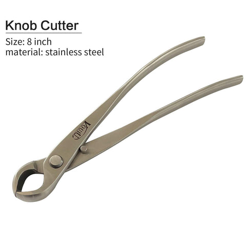 Vouiu bonsai scissors 8inch long handle for precise leaf work.