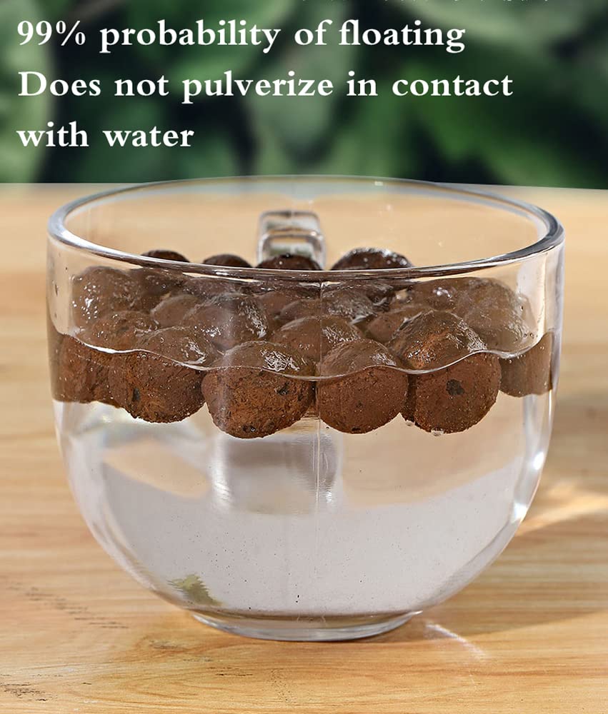 Voulosimi clay pebbles 0.3-0.5 inch size aids drainage and root breathing