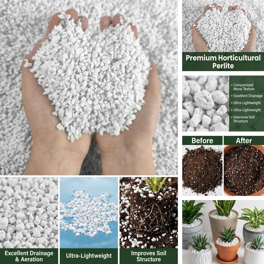 Voulosimi perlite is suitable for hydroponics and soilless systems.