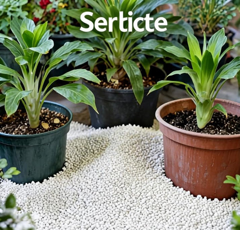 Voulosimi perlite clean, decorative packaging for tidy storage.
