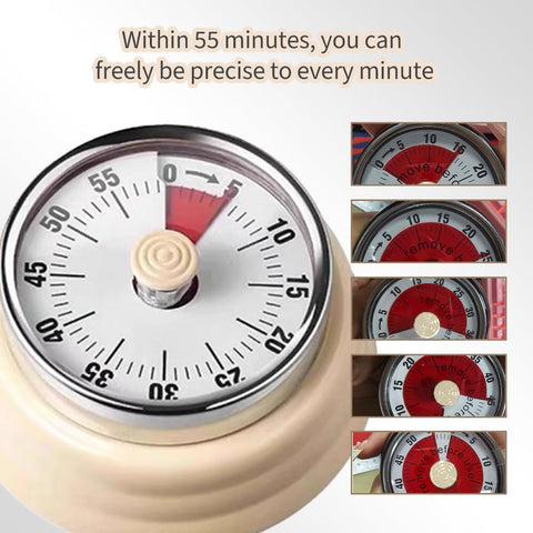 VOVCIG wind to set time design lets you set minutes precisely within the 0 55 range.