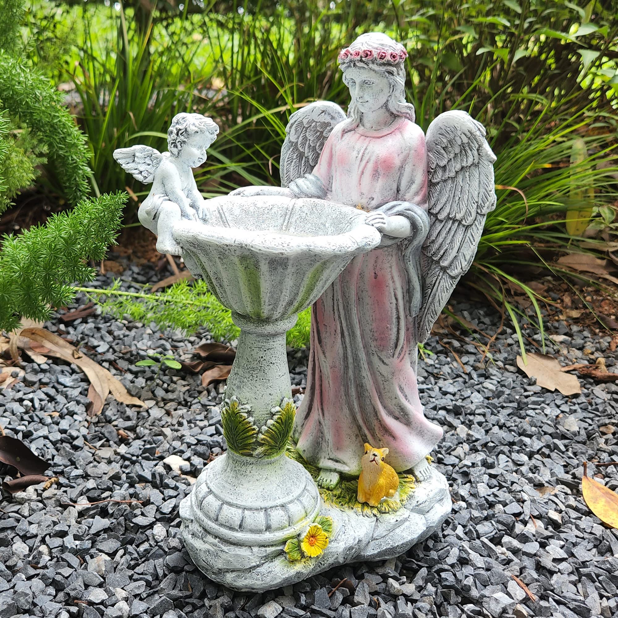 Voveexy yard sculpture ideal gift for garden lovers on occasions.