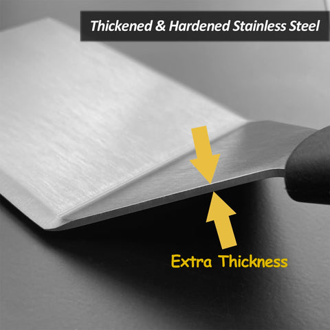 Vovoly commercial-grade turner for heavy-duty cooking and high-heat performance.