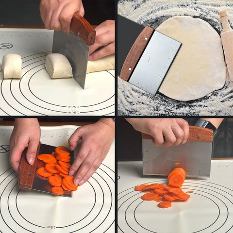 Vovoly griddle tool in action showing versatile performance