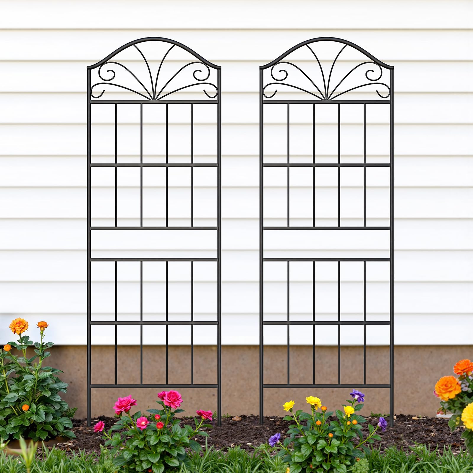 VOXOR climbing plant vertical support helps vines grow upright and tidy.
