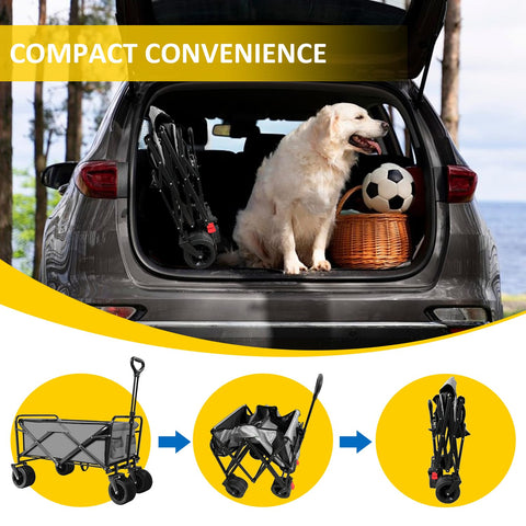 VOYSIGN large-capacity wagon enhances outdoor outings for the whole family.