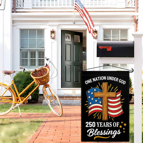 VOZUN dorm balcony indoor wall flag for easy patriotic room decor