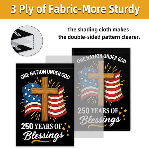 VOZUN high-definition screen-printed flag with vivid color from both sides