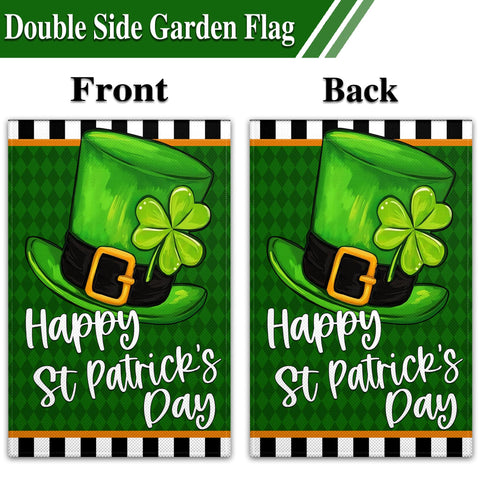 VOZUN Irish blessing garden flag 12x18 ready for outdoor decor.