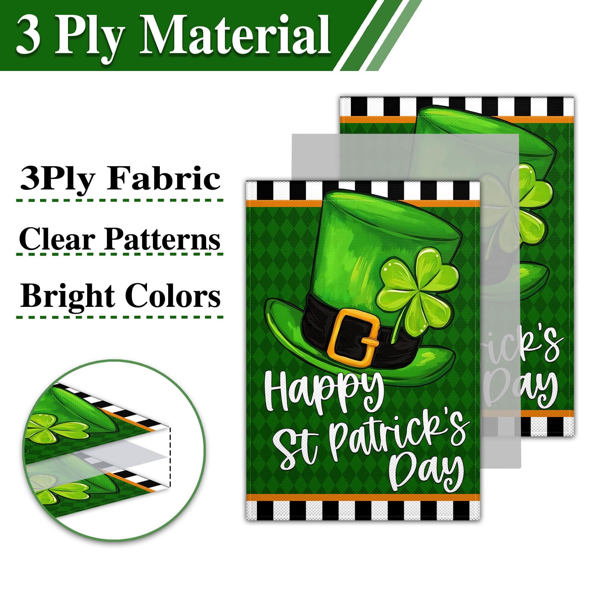 VOZUN outdoor flag fluttering on porch or balcony with easy hanging.