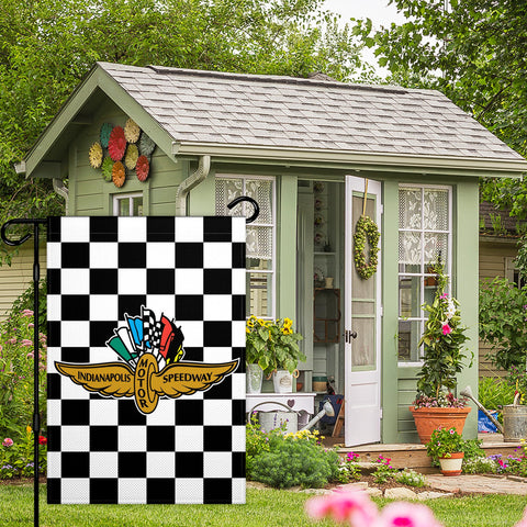 VOZUN patio lawn deck outdoor sign adds racing flair