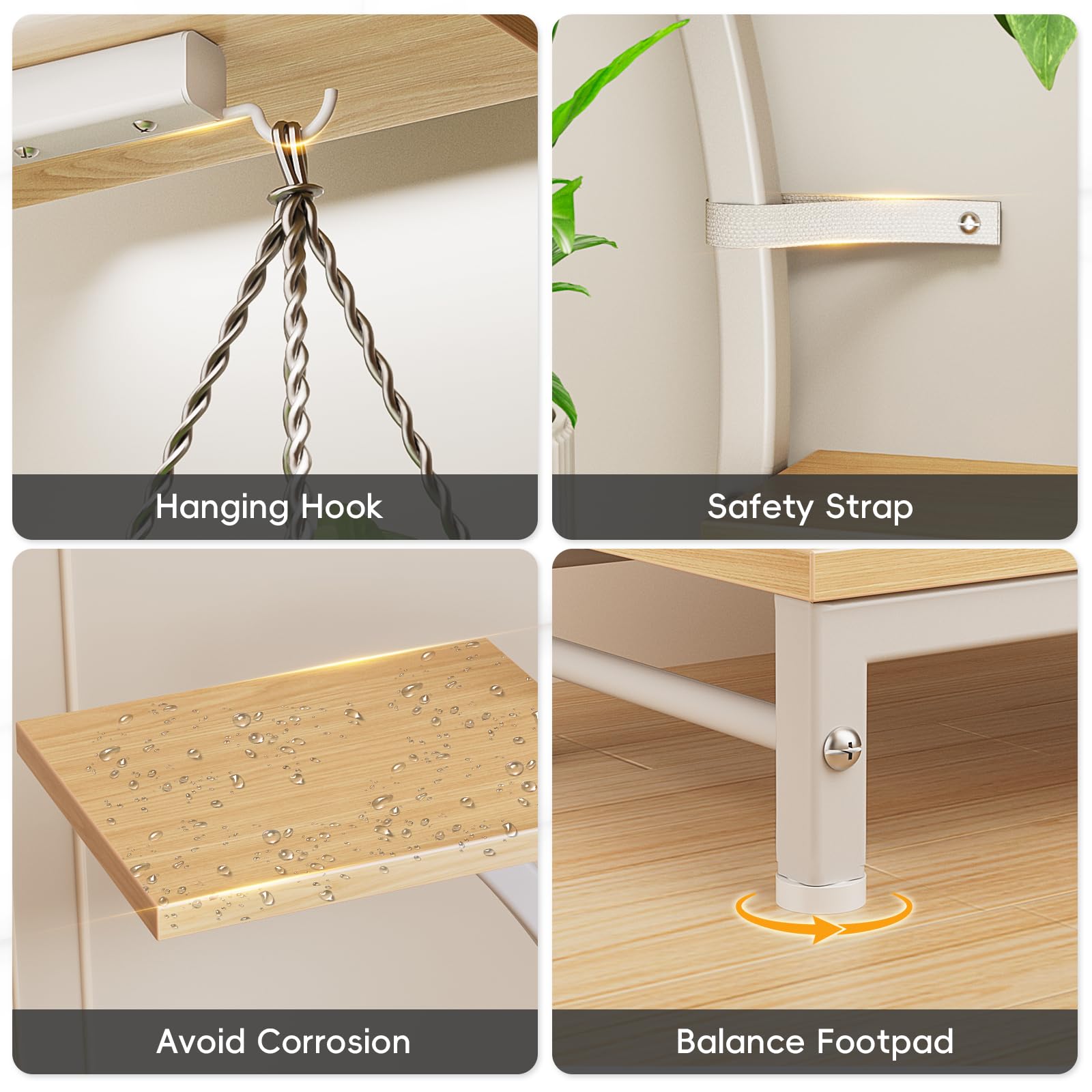 VOZZYOTO easy-assembly design with included tools for quick setup.