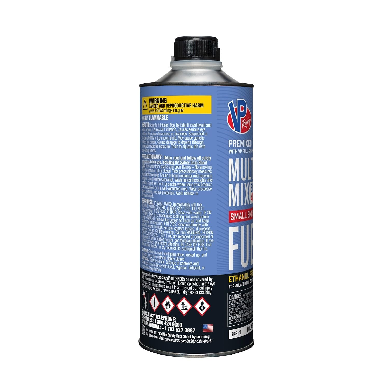 VP Racing Multi-Mix shelf-stable fuel stays fresh with long-term storage benefits