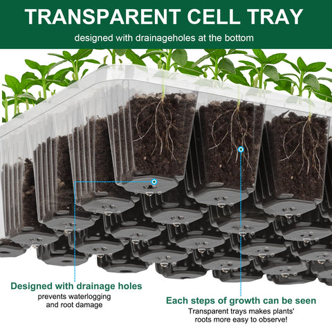 VPQZUPG base trays provide sturdy support and reuse across seasons.