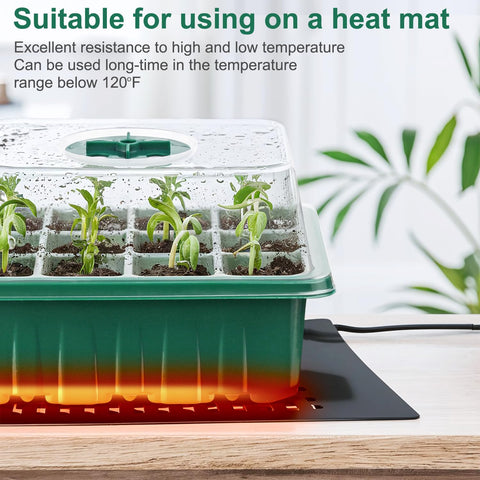 VPQZUPG complete seed starting kit includes everything you need for a hassle-free start.