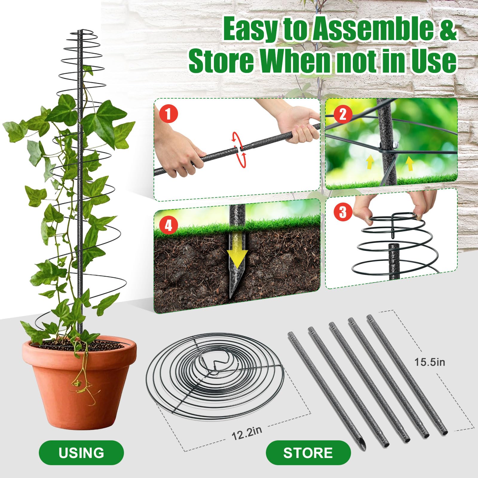 VRIEZOP anti-tip center pole enhances stability in windy conditions