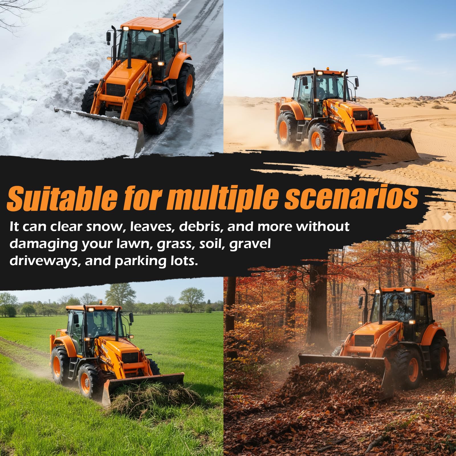 Vrxsond snow-clearing use-case demonstrates efficient driveway maintenance.