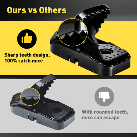 VRXVR mouse traps indoor kitchen use for practical pest control