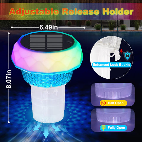 VsMon-Fri remote controls RGB color modes for pool lighting