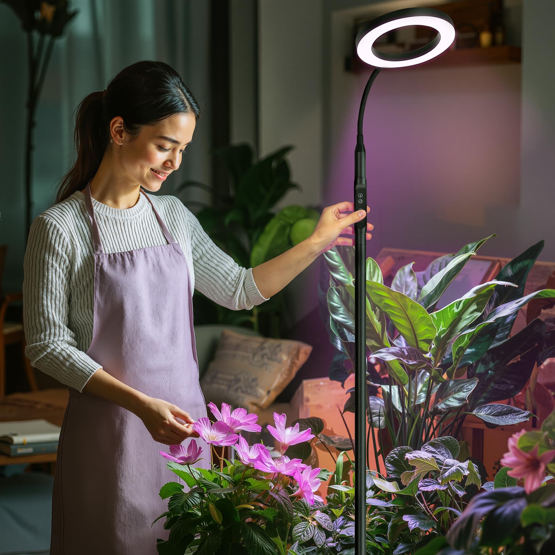 Vsoke 660nm red 460nm blue 5000K white LED combo boosting growth