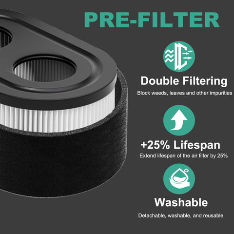 VSSYURT-US Troy-Bilt TB compatibility filter fits TB110 TB200 TB230.