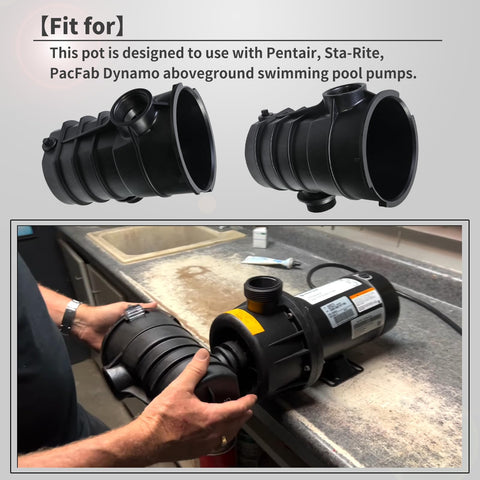 Vsttar 354530 Sta-Rite Dynamo basin dimensions visual aid for sizing.