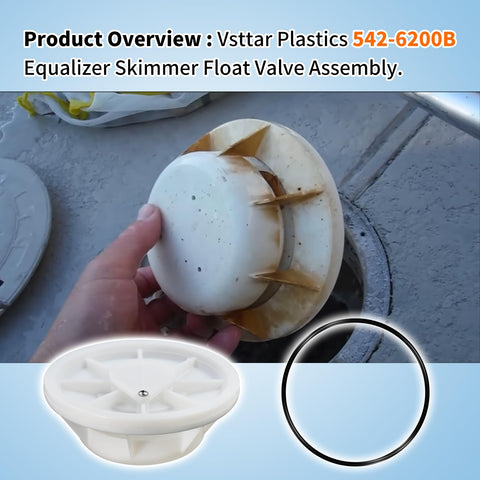 Vsttar 542-6200B equalizer component for steady drainage