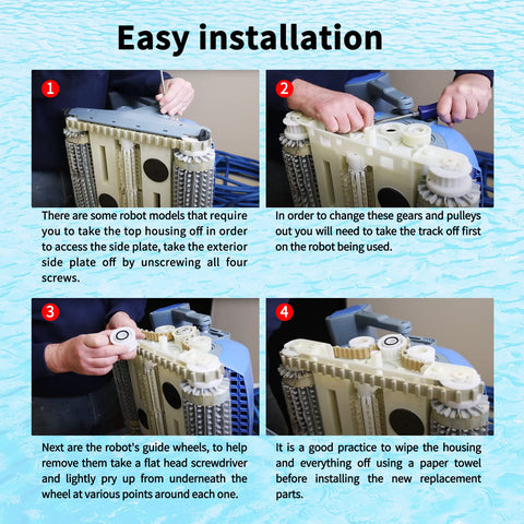 Easy-install Dolphin parts kit from Vsttar for quick maintenance