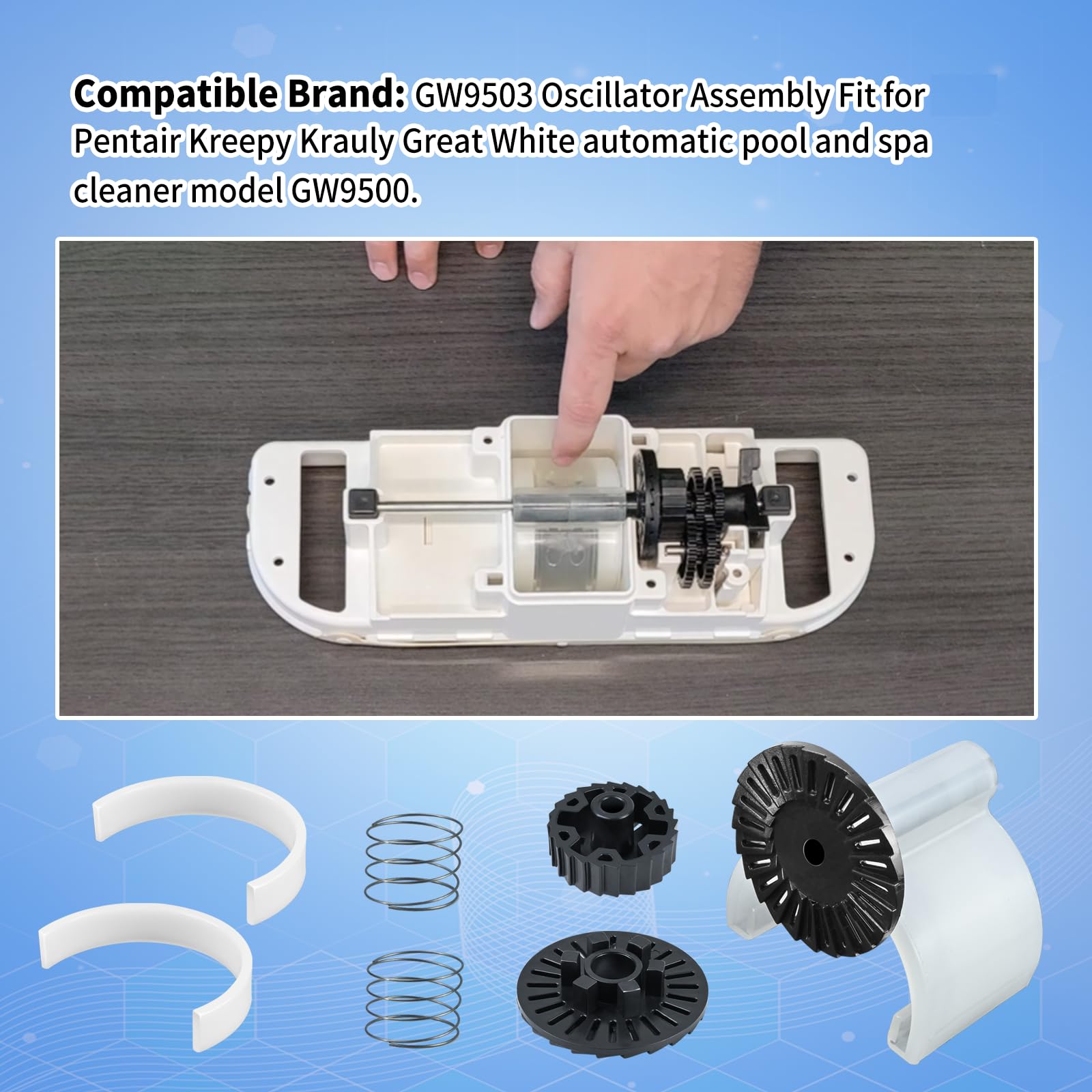 Vsttar GW9503 kit compatible with Pentair Kreepy Krauly GW9500